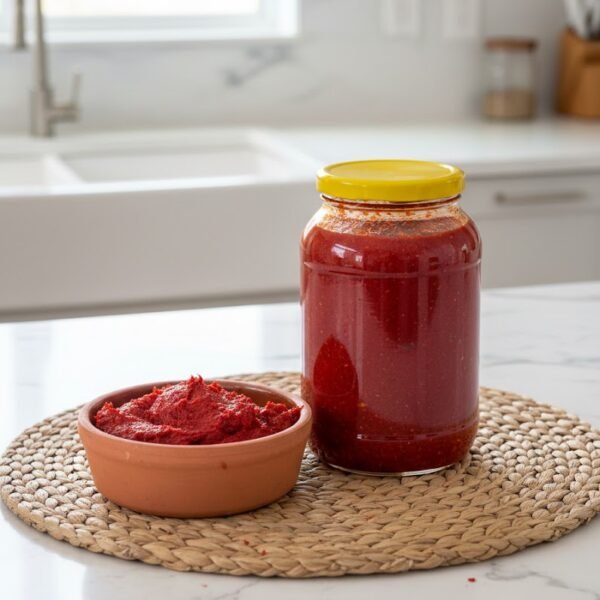 Antep Ev Yapımı Tatlı Biber Salçası Net 1kg (Gaziantep)