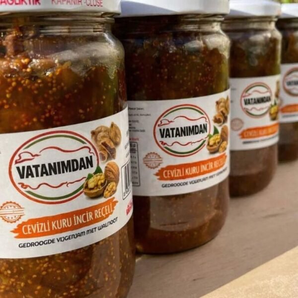 Cevizli Kuru İncir Reçeli-750 Gr