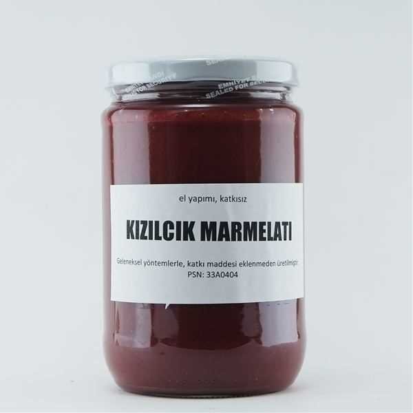 Doğal Kızılcık Marmelatı-720 Gr