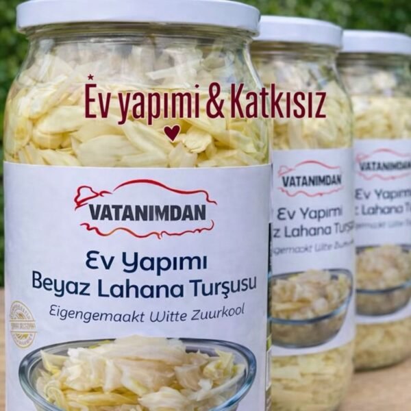 Beyaz Lahana Turşusu(ev Yapımı)-1 Kg