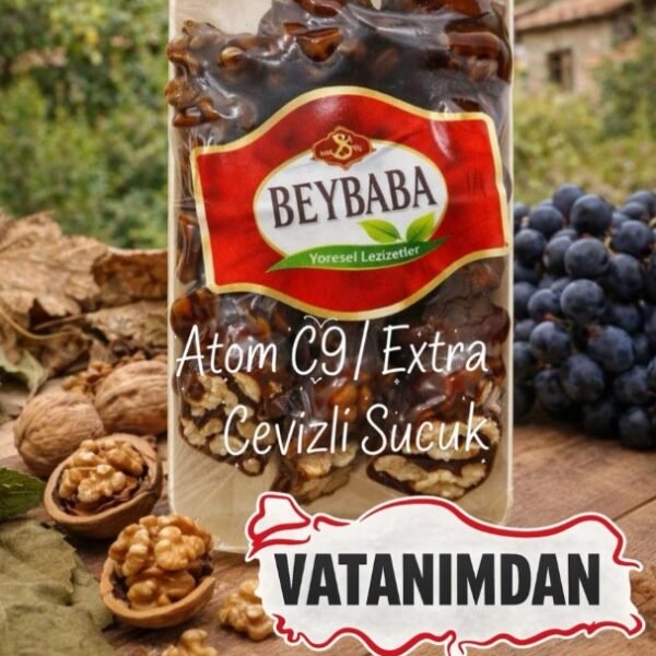 CEVİZLİ SUCUK (ATOM C9 EKSTRA) - 350 GR